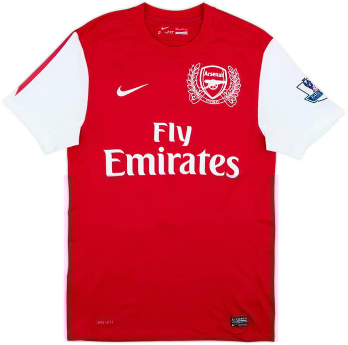2011-12 Arsenal Home Shirt Vermaelen #5 - 8/10 - (S)