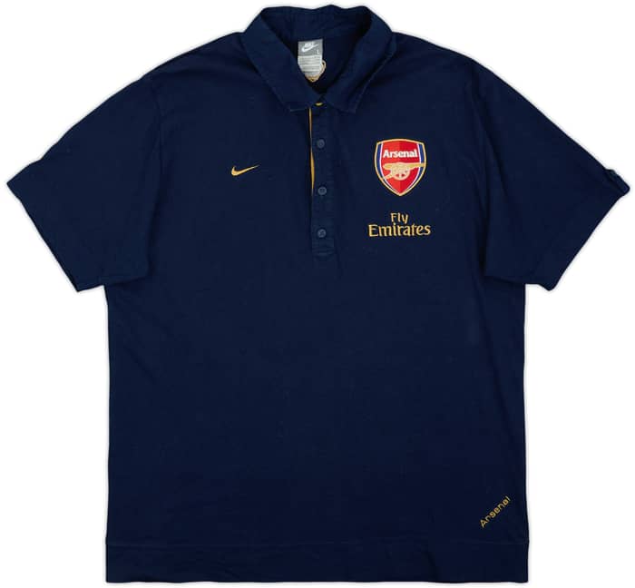 2007-08 Arsenal Nike Polo Shirt - 7/10 - (L)