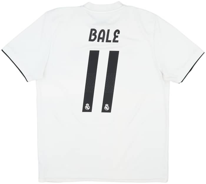 2018-19 Real Madrid Home Shirt Bale #11 - 6/10 - (L)
