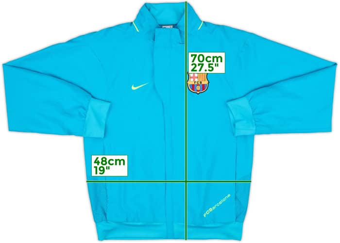 2007-08 Barcelona Nike Track Jacket - 8/10 - (S)