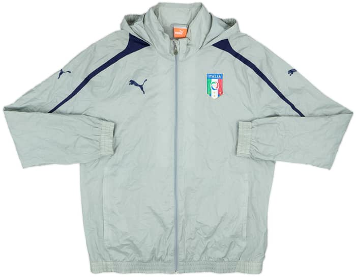 2012-13 Italy Puma Hooded Rain Jacket - 10/10 - (L)