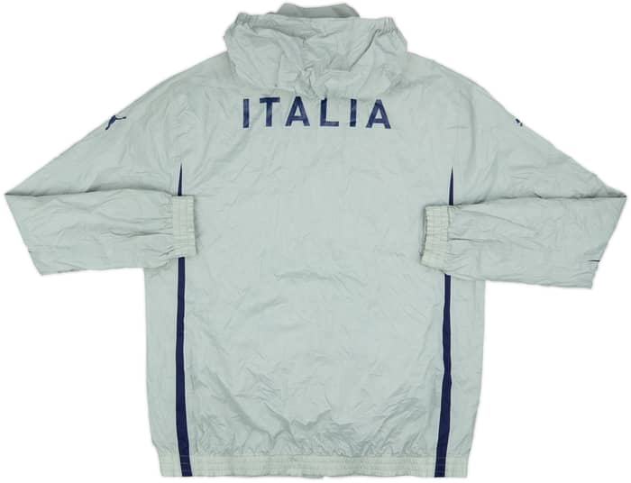 2012-13 Italy Puma Hooded Rain Jacket - 10/10 - (L)