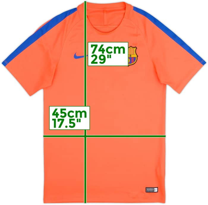 2016-17 Barcelona Nike Training Shirt - 8/10 - (S)