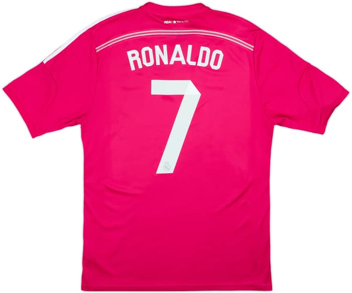 2014-15 Real Madrid Away Shirt Ronaldo #7 - 6/10 - (L)