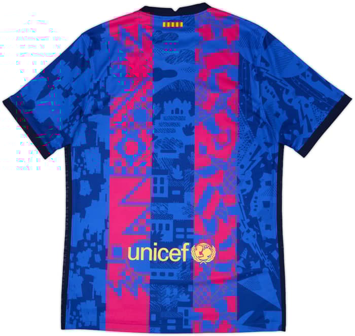 2021-22 Barcelona Third Shirt - 10/10 - (M)