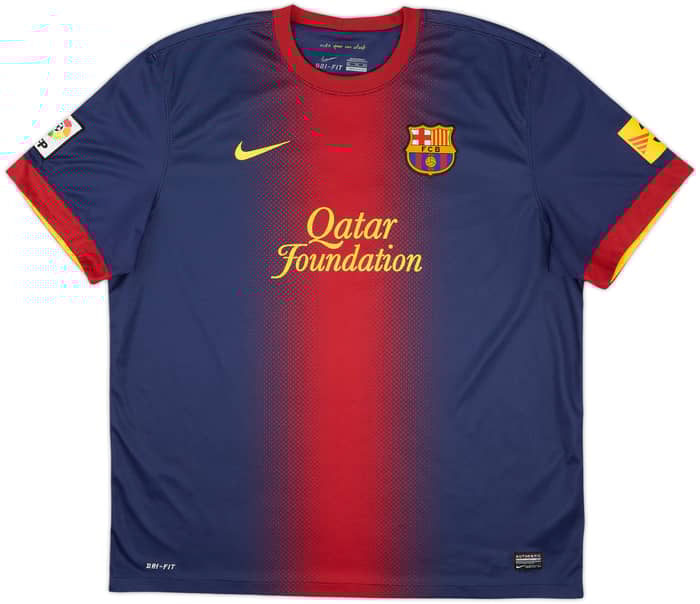 2012-13 Barcelona Home Shirt Messi #10 - 8/10 - (XXL)