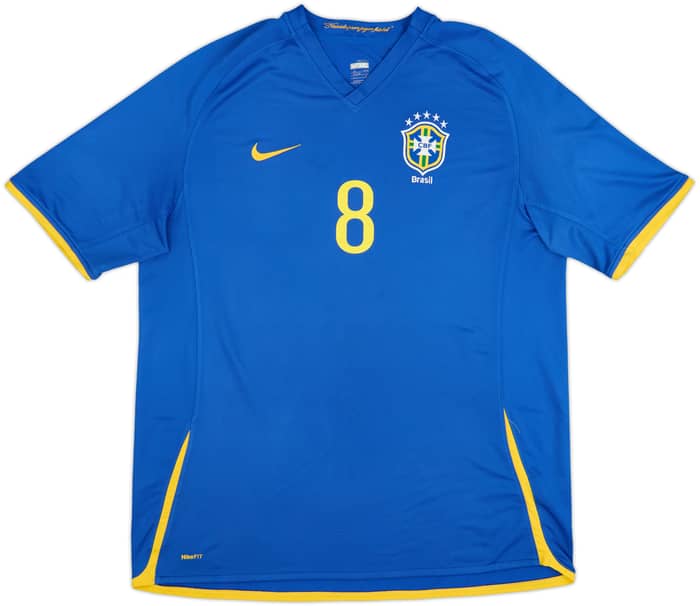 2008-10 Brazil Away Shirt Kaka #8 - 6/10 - (XXL)