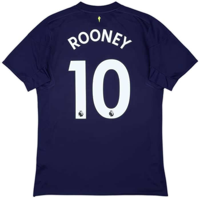 2017-18 Everton Third Shirt Rooney #10 - 7/10 - (M)