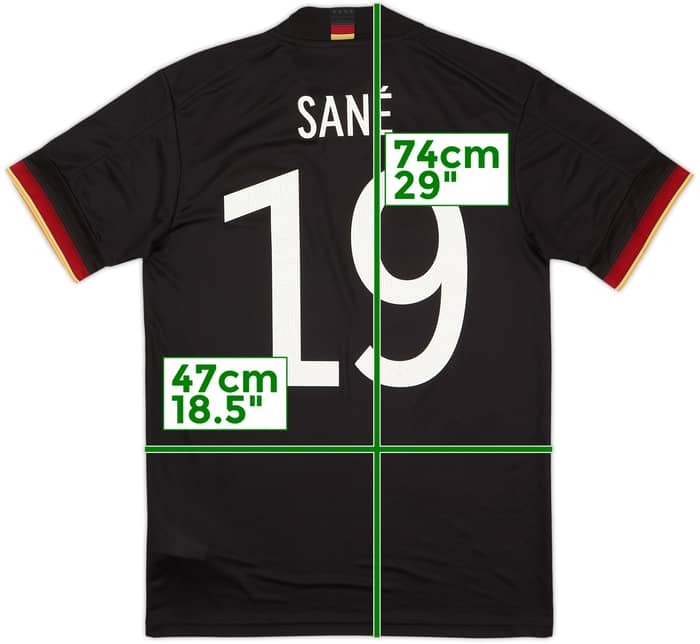 2020-21 Germany Away Shirt Sane #19 (S)