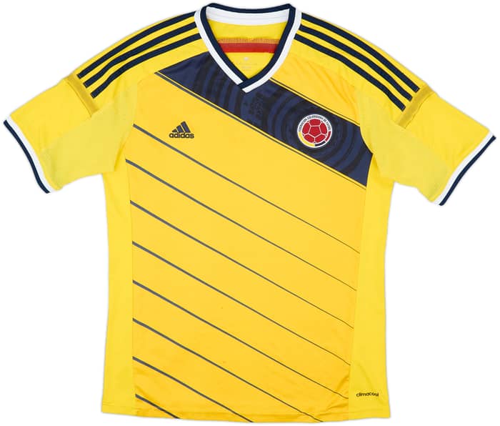 Camiseta de local de Colombia 2014-15 - 7/10 - (XL.Niños)
