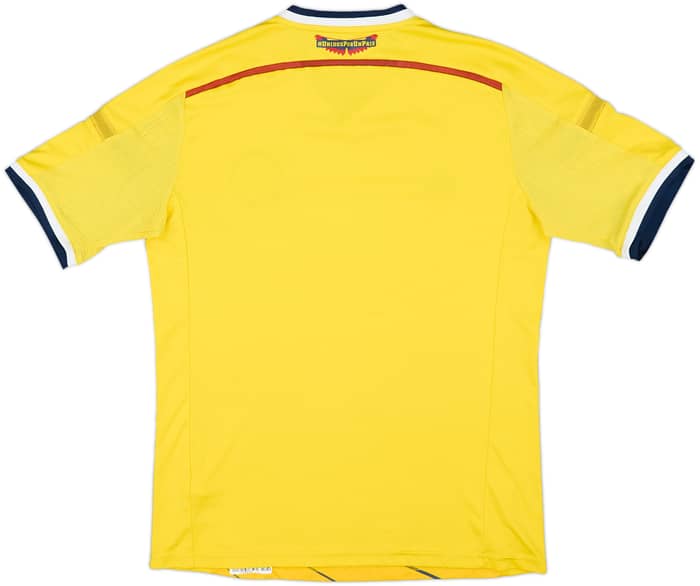 Camiseta de local de Colombia 2014-15 - 7/10 - (XL.Niños)