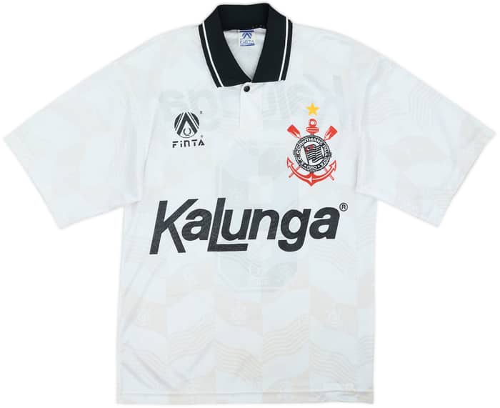 1992-94 Corinthians Home Shirt #8 - 7/10 - (S)