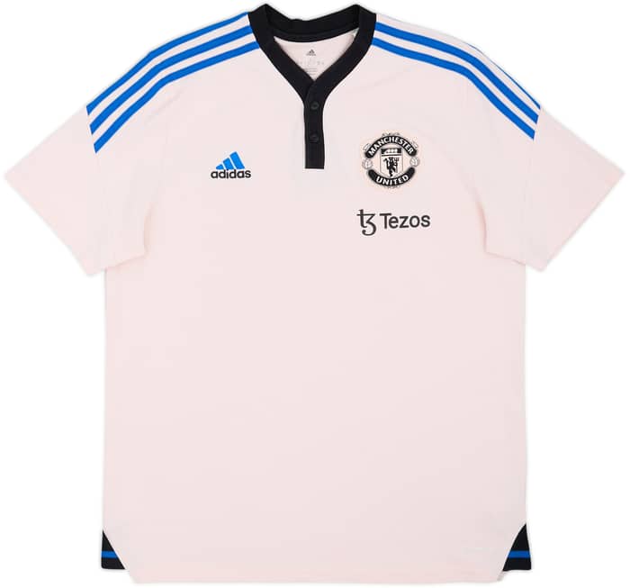 2022-23 Manchester United adidas Polo Shirt - 8/10 - (L)