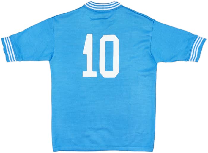1984-85 Napoli Linea Time Reissue Home Shirt #10 (Maradona) - 9/10 - (M)