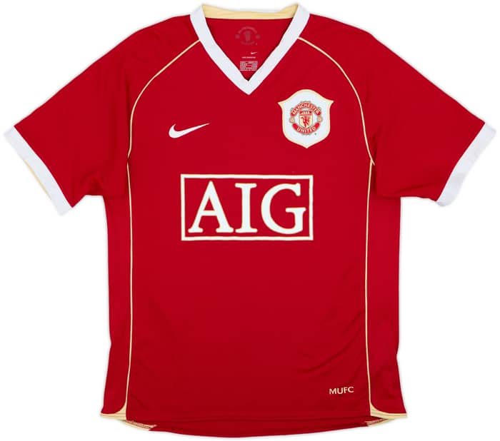2006-07 Manchester United Home Shirt Ronaldo #7 - 6/10 - (S)