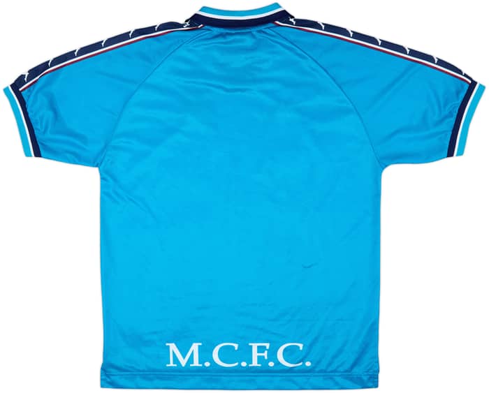 1997-99 Manchester City Home Shirt - 8/10 - (XL)
