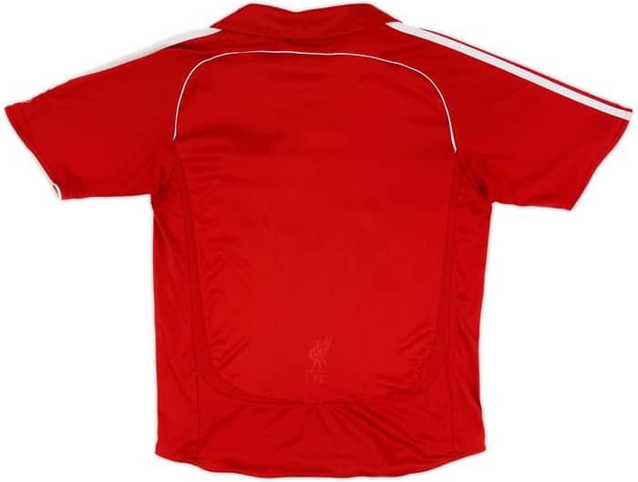 2006-08 Liverpool Camiseta de Local - 6/10 - (L.Boys)