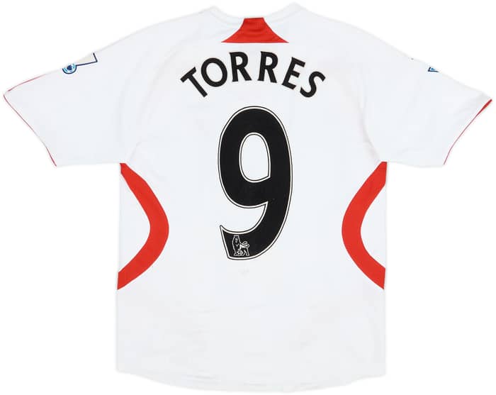 2007-08 Liverpool Away Shirt Torres #9 - 6/10 - (M.Boys)