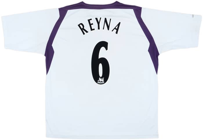 2004-05 Manchester City Away Shirt Reyna #6 - 6/10 - (XXL)
