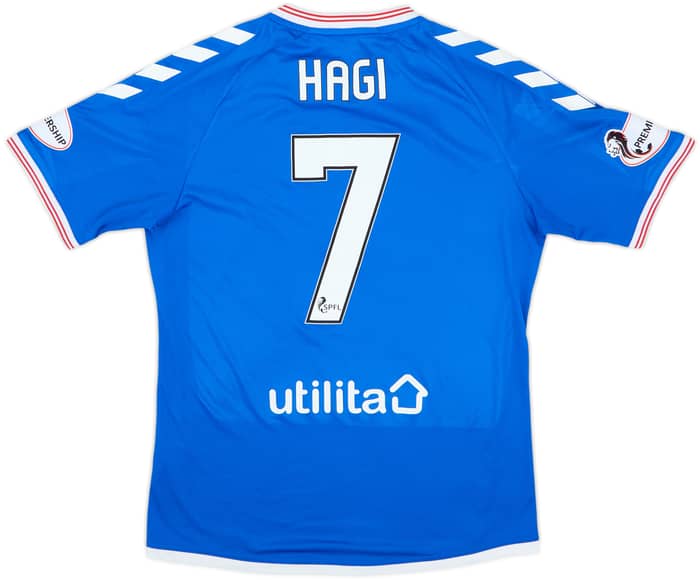 2019-20 Rangers Home Shirt Hagi #7 - 8/10 - (M)