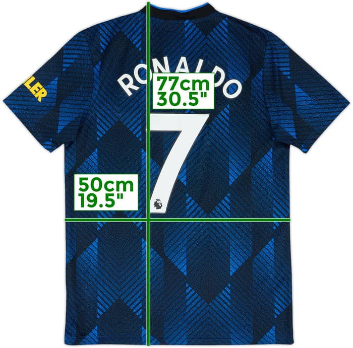 2021-22 Manchester United Third Shirt Ronaldo #7 - 10/10 - (M)