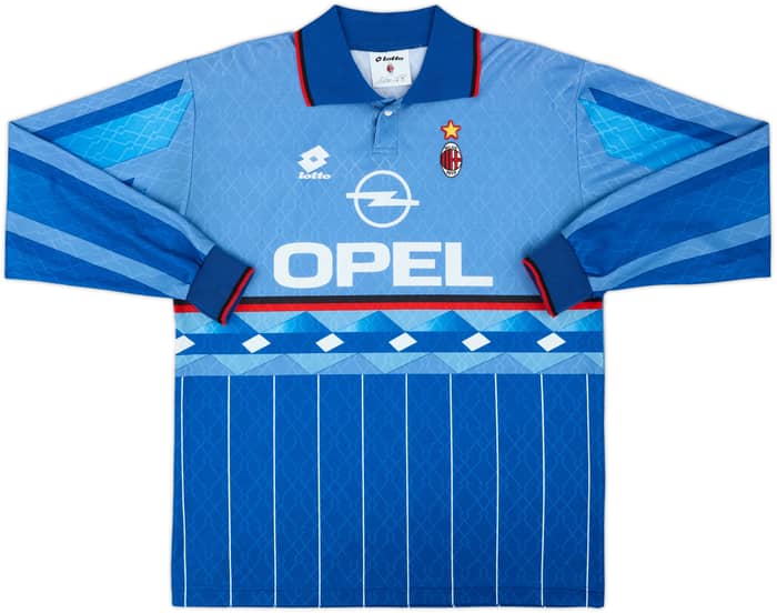 1995-96 AC Milan Fourth L/S Shirt - 8/10 - (XL)