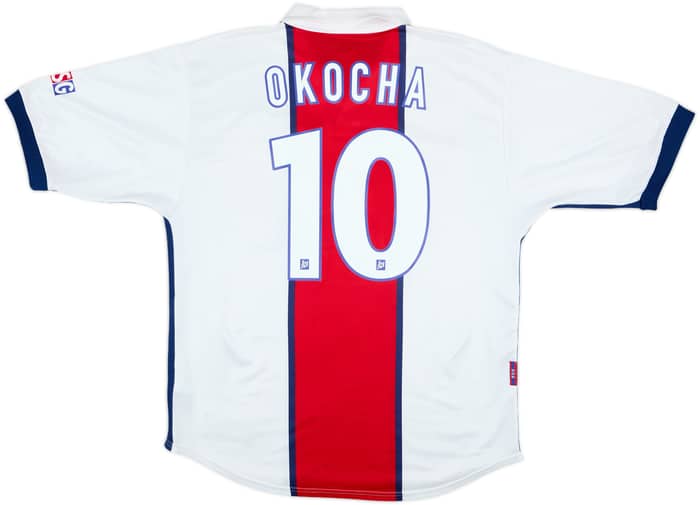 1998-99 Paris Saint-Germain Away Shirt Okocha #10 - 8/10 - (L)