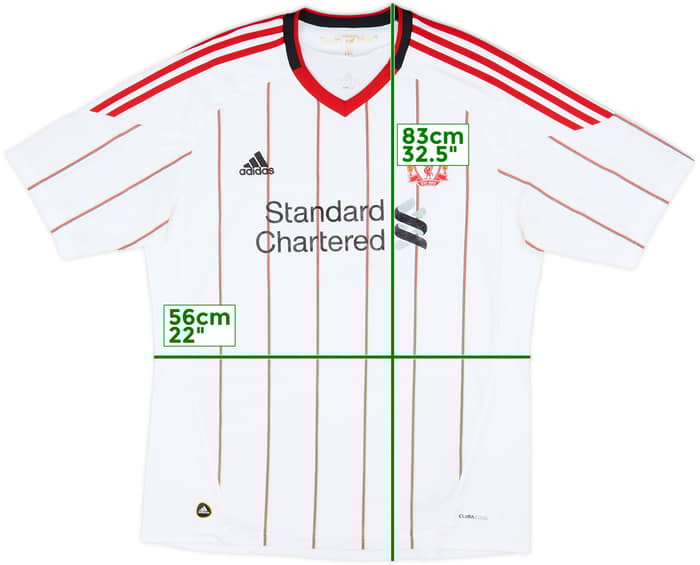 2010-11 Liverpool Away Shirt - 5/10 - (XL)