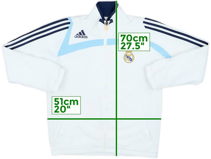 2007-08 Real Madrid adidas Track Jacket - 7/10 - (L.Boys)