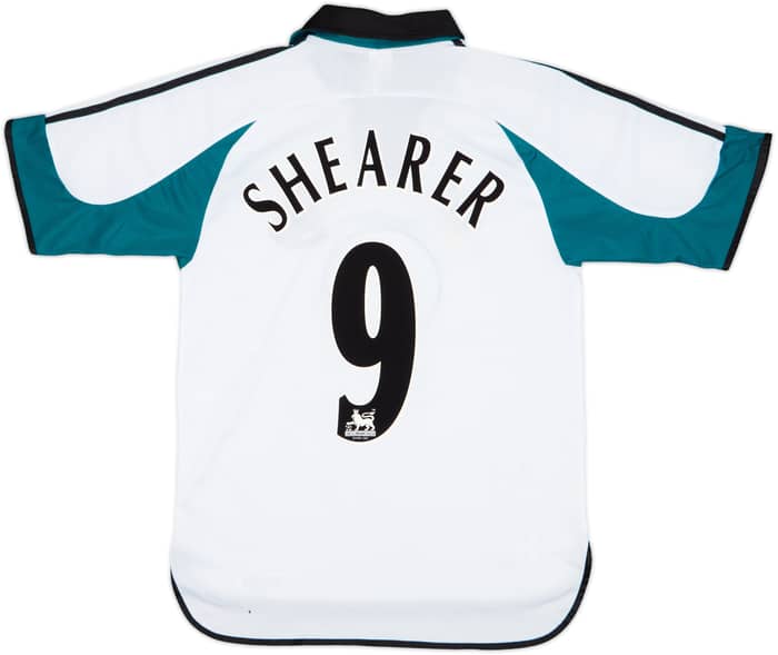 Camiseta de visitante del Newcastle 1999-00 Shearer #9 - 7/10 - (S)