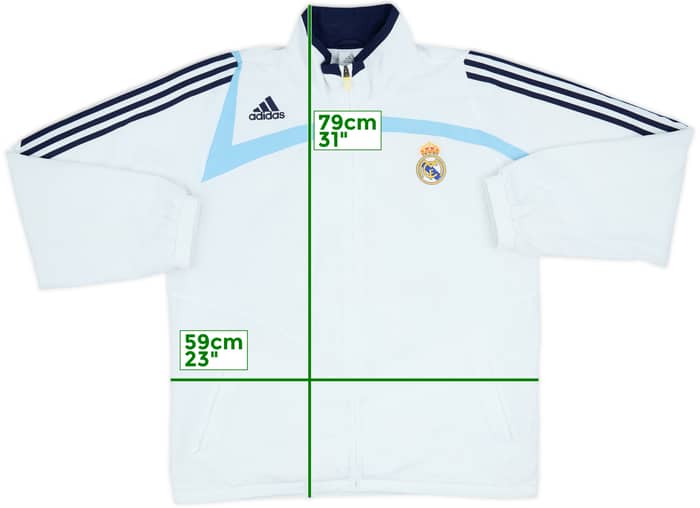 2007-08 Real Madrid adidas Track Jacket - 7/10 - (L)