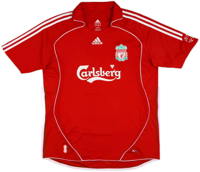 2006-08 Liverpool Home Shirt Carragher #23 - 9/10 - (L)