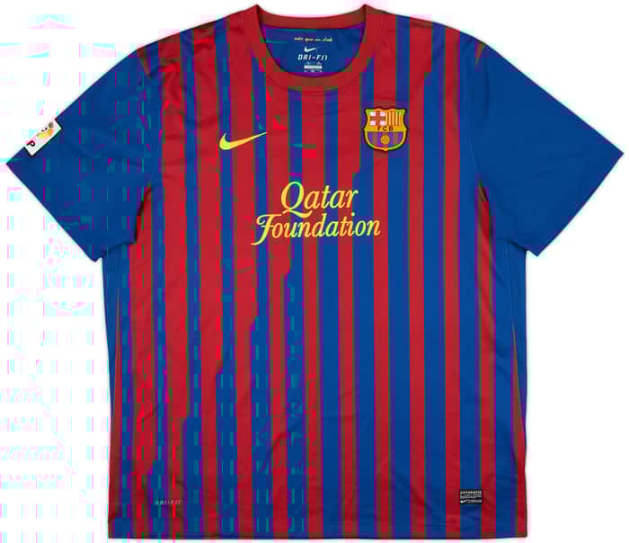 2011-12 Barcelona Home Shirt Messi #10 - 6/10 - (XXL)