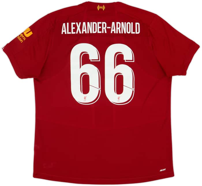 2019-20 Liverpool Home Shirt Alexander-Arnold #66 - 10/10 - (XL)