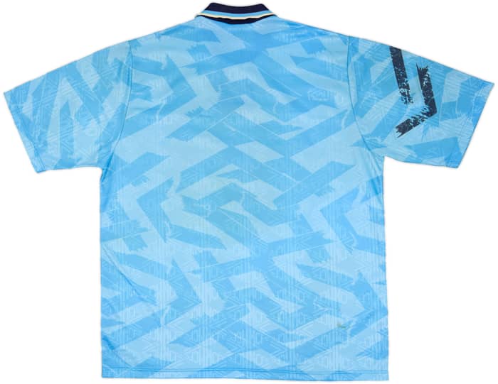 1991-93 Manchester City Home Shirt - 6/10 - (XL)