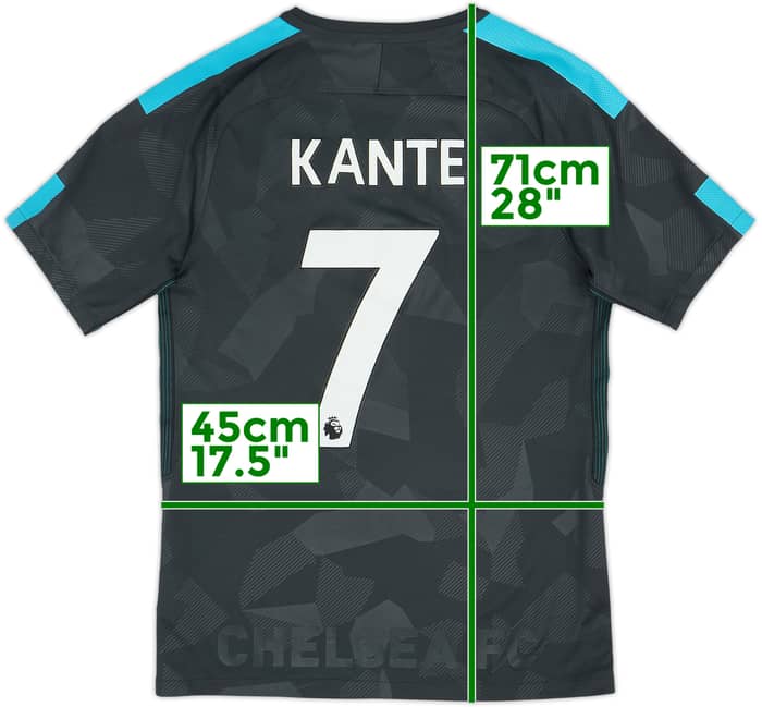2017-18 Chelsea Third Shirt Kante #7 - 6/10 - (S)
