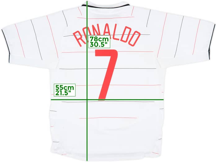 2003-05 Manchester United Third Shirt Ronaldo #7 - 8/10 - (L)