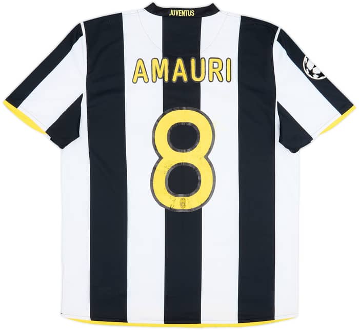 2008-09 Juventus Home Shirt Amauri #8 - 6/10 - (L)