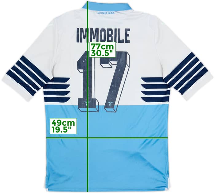 2014-15 Lazio Fourth Shirt Immobile #17 - 5/10 - (L)
