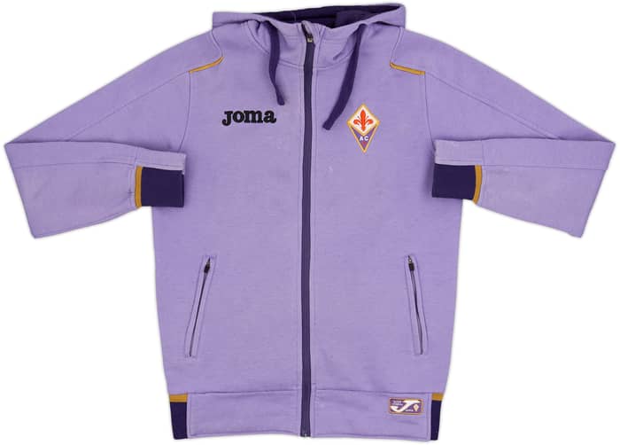 2014-15 Fiorentina Joma Hooded Track Jacket - 6/10 - (S)