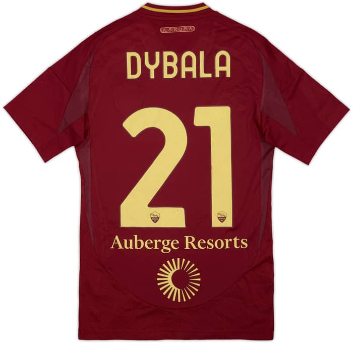 2024-25 Roma Home Shirt Dybala #21 - 6/10 - (XS)