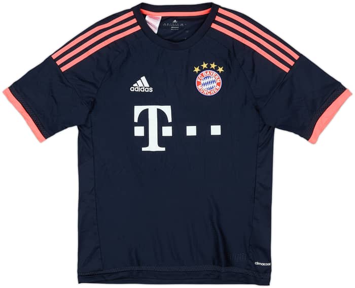 2015-16 Bayern Munich Third Shirt Alonso #14 - 8/10 - (XL.Boys)