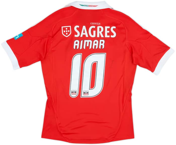 2012-13 Benfica Home Shirt Aimar #10 (S)