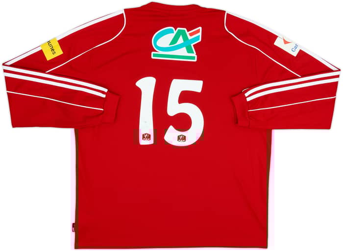 2009-10 Coupe De France L/S Shirt #15 - 7/10 - (XL)