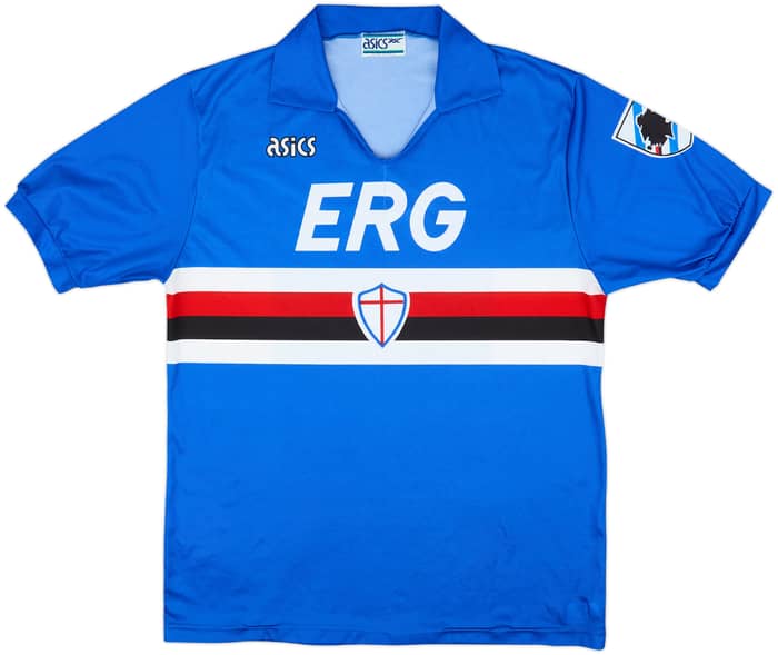 1992-94 Sampdoria Home Shirt - 6/10 - (XL)