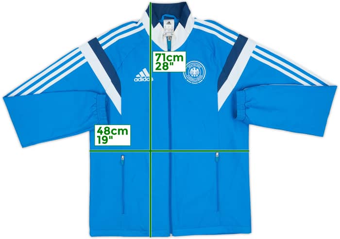 2014-15 Germany adidas Track Jacket - 6/10 - (XS)