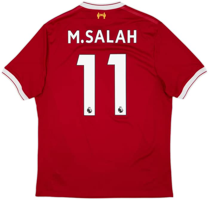 2017-18 Liverpool 125 Years Home Shirt M.Salah #11 - 5/10 - (M)
