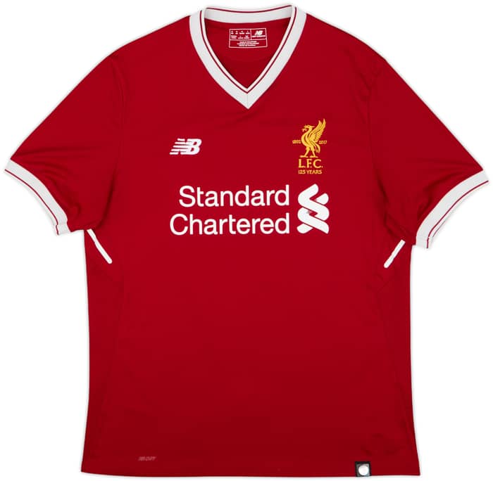 2017-18 Liverpool 125 Years Home Shirt M.Salah #11 - 5/10 - (M)