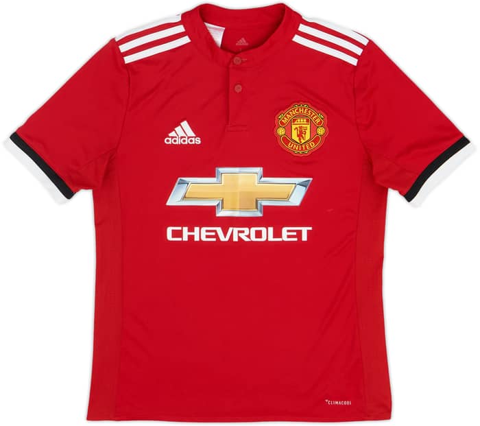 2017-18 Manchester United Home Shirt Rashford #19 - 6/10 - (L.Boys)