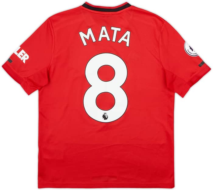 2019-20 Manchester United Home Shirt Mata #8 - 10/10 - (L.Boys)